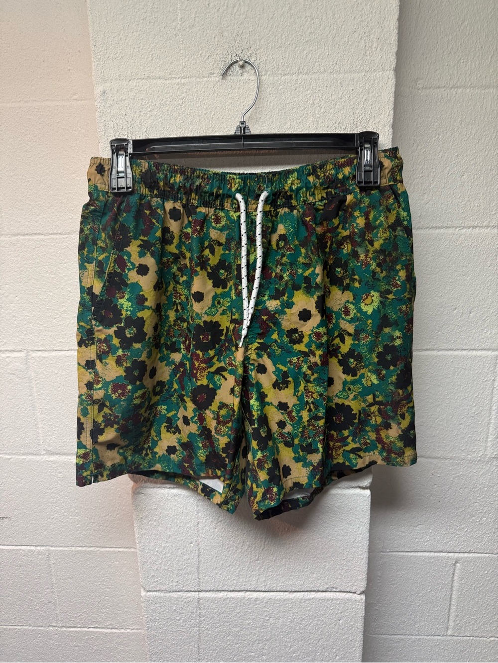 George Green Floral Print Swim Trunks